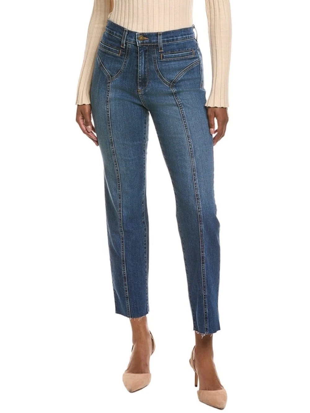 Ramy Brook Zayne Straight Leg Jean Women's